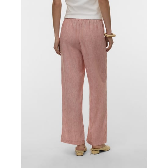 Vero Moda vmcharline hw trousers exp 10350442 cotta - Image 3