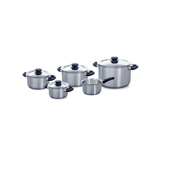 BK Cookware Bk karaat+ kookpannenset 5 delig rvs met natuurlijke reiniger - Image 1