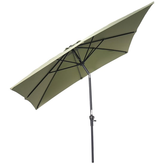 Garden Impressions Lotus parasolset 250x250 met voet en hoes - Image 4