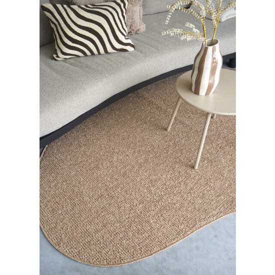 Veer Carpets Binnen- en buitenkleed sisal nature kiezelvormig 160 x 230 cm - Image 2