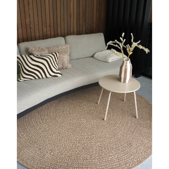 Veer Carpets Binnen- en buitenkleed set nature rond ø240 cm - Image 4