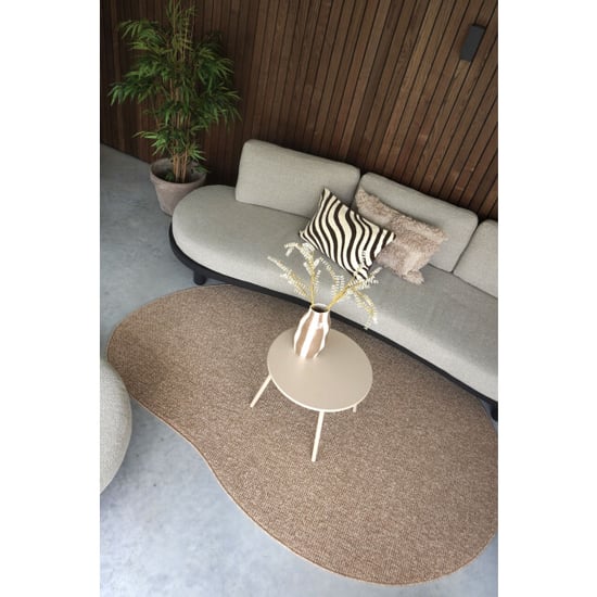 Veer Carpets Binnen- en buitenkleed sisal nature kiezelvormig 160 x 230 cm - Image 4