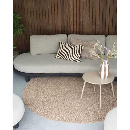 Veer Carpets Binnen- en buitenkleed set nature rond ø200 cm - Image 3