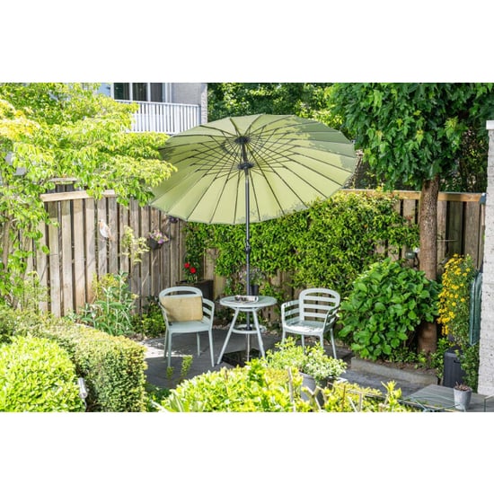 Garden Impressions Manilla parasolset olijf met voet 30 kg en hoes - Image 6