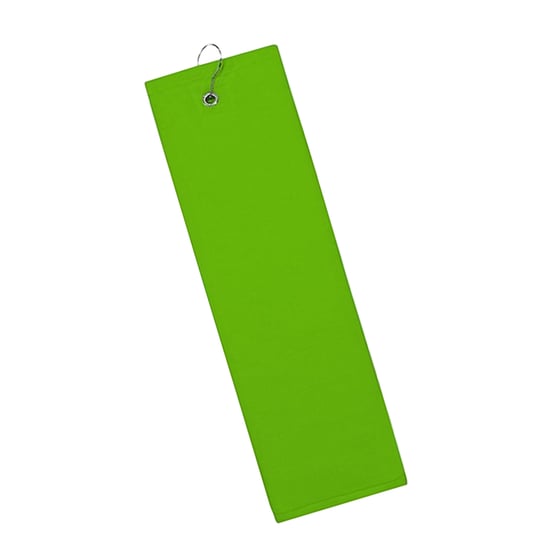 The One Towelling Effen vochtafvoerende golfhanddoek (Kalk groen) - Image 2