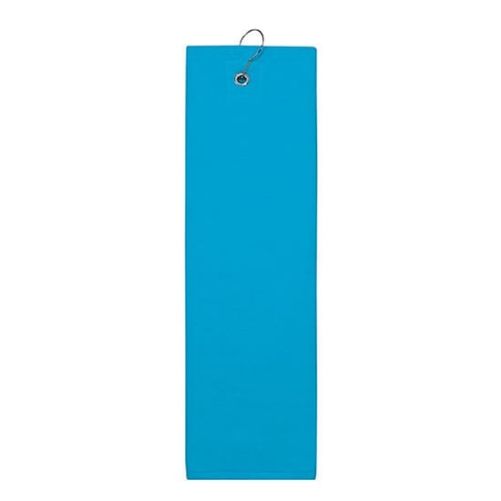 The One Towelling Effen vochtafvoerende golfhanddoek (Turquoise) - Image 1