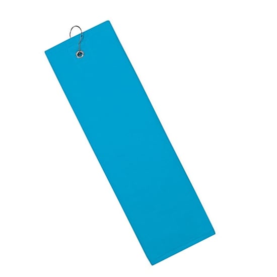 The One Towelling Effen vochtafvoerende golfhanddoek (Turquoise) - Image 2