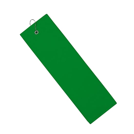 The One Towelling Effen vochtafvoerende golfhanddoek (Groen) - Image 2