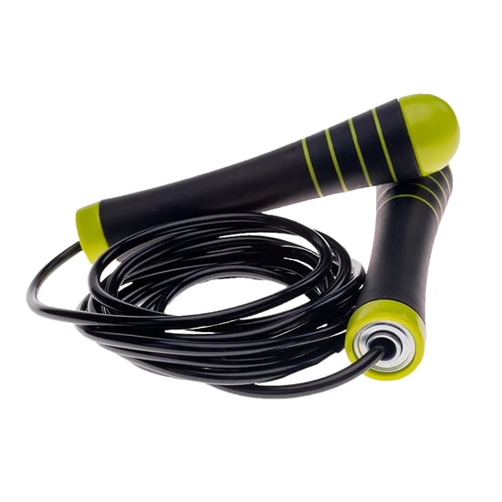 IQ Jumpa 2 Logo Fitness Springtouw (Zwart/Lime Punch) - Image 2