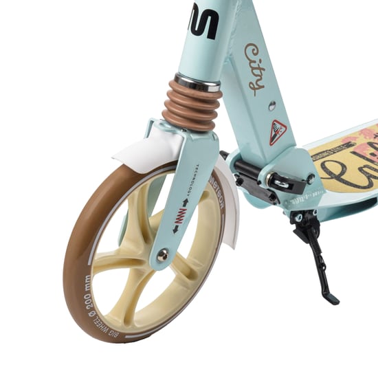 Meteor Freestyle scooter met Californisch logo (Bruin/Blauw) - Image 2