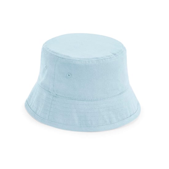 Beechfield Kinder/Kinderen Bio Katoenen Emmerhoed (Poederblauw) - Image 1