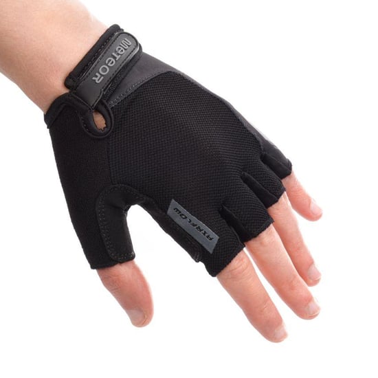 Meteor Unisex MX52 Fietshandschoenen voor volwassenen (Zwart) - Image 3