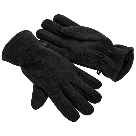 Beechfield Gerecycleerde Fleece Handschoenen (Zwart) - Image 2
