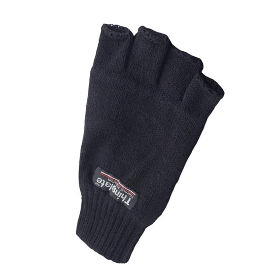Yoko Unisex 3M Thinsulate Thermal Half Finger Winter/Ski Gloves (Black) - Image 2