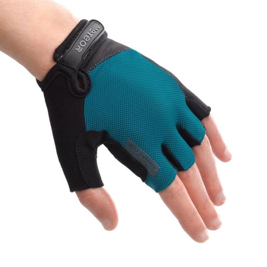 Meteor Unisex MX52 Fietshandschoenen voor volwassenen (ZWART/BLAUW) - Image 3