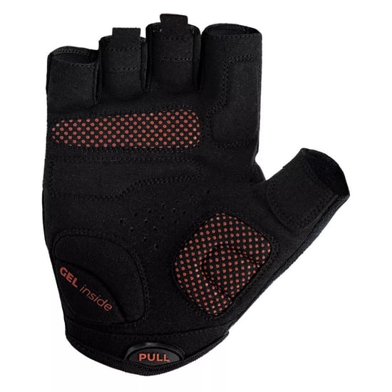 Radvik Heren Blast Logo Vingerloze Handschoenen (Zwart/Oranje) - Image 2