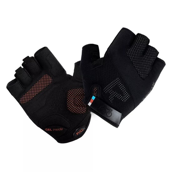Radvik Heren Blast Logo Vingerloze Handschoenen (Zwart/Oranje) - Image 3