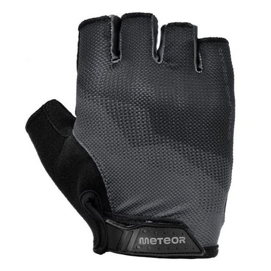 Meteor Unisex fietshandschoenen voor volwassenen (Zwart) - Image 2
