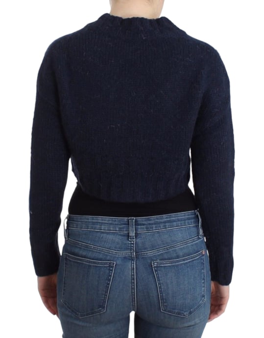 John Galliano Blauw verkorte cardigan - Image 3