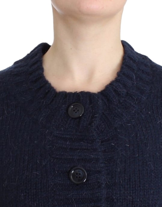 John Galliano Blauw verkorte cardigan - Image 5