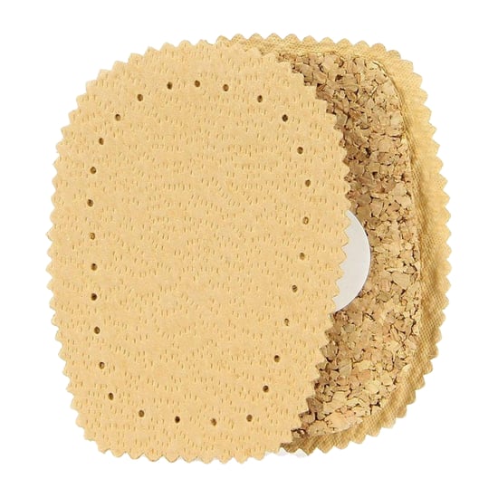 Coccine Leren hielkussentjes (Geel) - Image 3