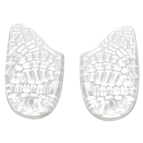 Coccine Unisex luchtgel hielkussentjes voor volwassenen (set van 2) (Transparant) - Image 1