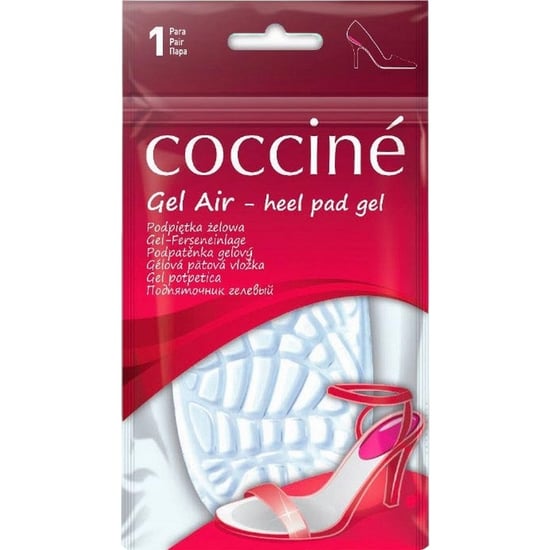 Coccine Unisex luchtgel hielkussentjes voor volwassenen (set van 2) (Transparant) - Image 2