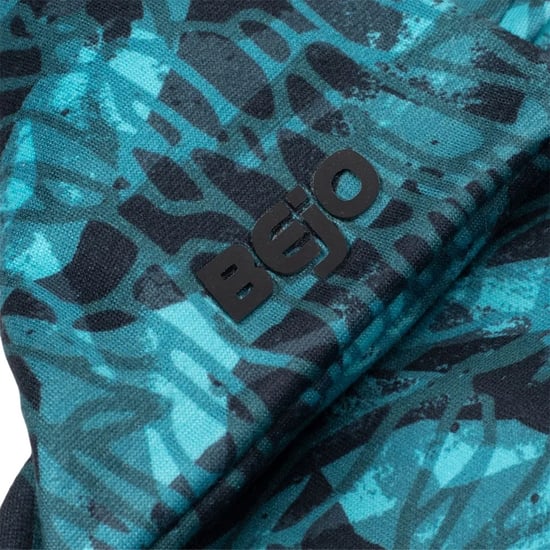 Bejo Kinder/Kids Noian Geometrische muts (ZWART/BLAUW) - Image 3