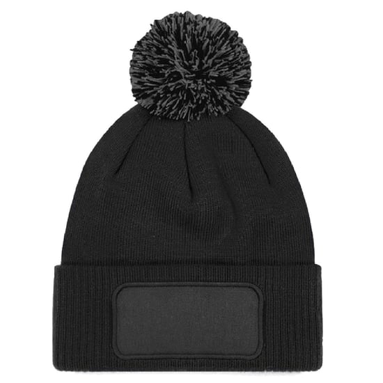 Beechfield Unisex Volwassenen Snowstar Printers Beanie (Zwart/Grafiet) - Image 2