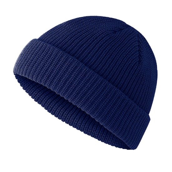 Beechfield Fisherman Mini Gerecycleerde Beanie (Marine Oxford) - Image 2