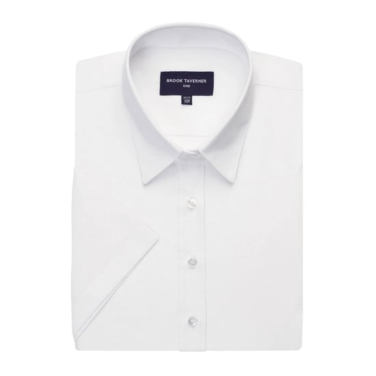 Brook Taverner Dames/Dames Eos Blouse met Korte Mouwen (Wit) - Image 2