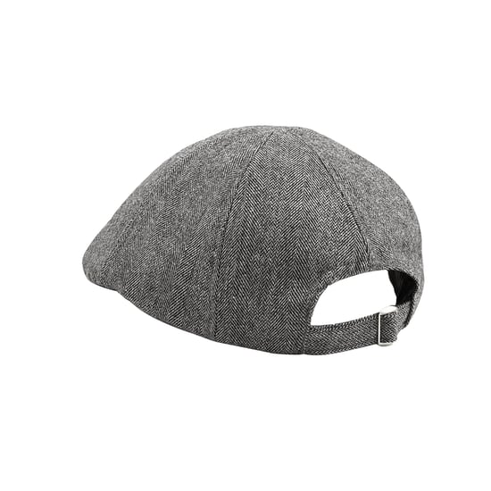 Beechfield Platte Uniseks Ivy pet voor volwassenen (Grijs) - Image 2