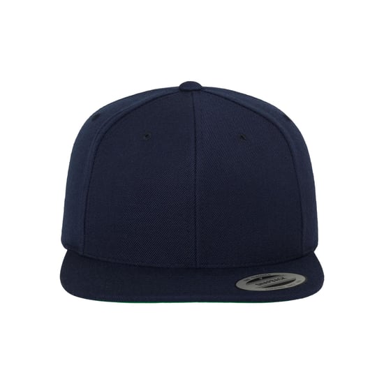 Flexfit Klassieke Snapback-cap voor volwassenen (Marine) - Image 1