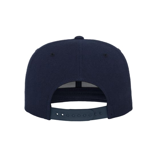 Flexfit Klassieke Snapback-cap voor volwassenen (Marine) - Image 2