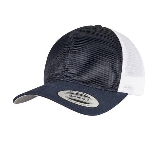 Flexfit 360 Tweekleurige Omnimesh Cap (Marine / Wit) - Image 1