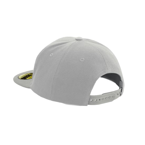 Beechfield Unisex Adult Original Flat Peak Snapback Cap (Grijs/Grijs) - Image 2