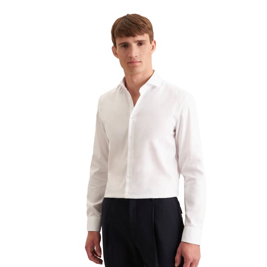 Seidensticker Heren Oxford Slank shirt met lange mouwen (Wit) - Image 3