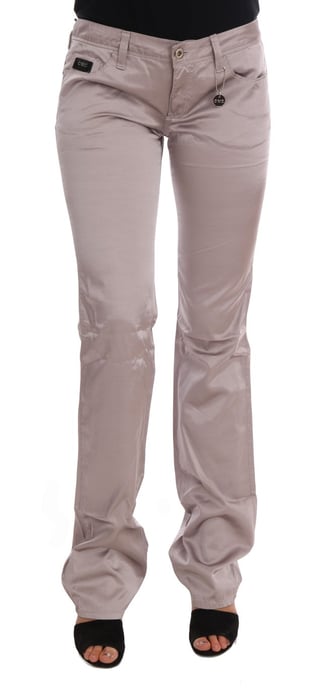 Costume National Beigekleurige Katoenen Slim Fit Jeans - Image 1