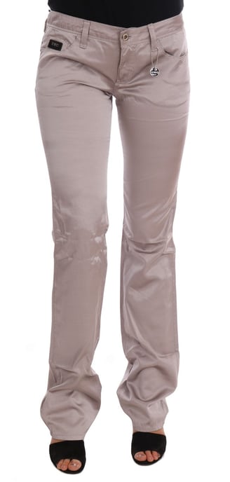 Costume National Beigekleurige Katoenen Slim Fit Jeans - Image 2
