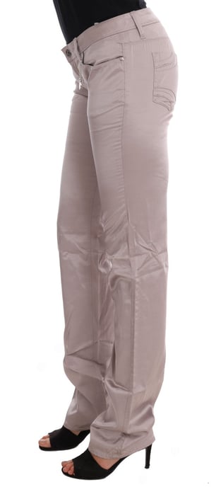 Costume National Beigekleurige Katoenen Slim Fit Jeans - Image 3