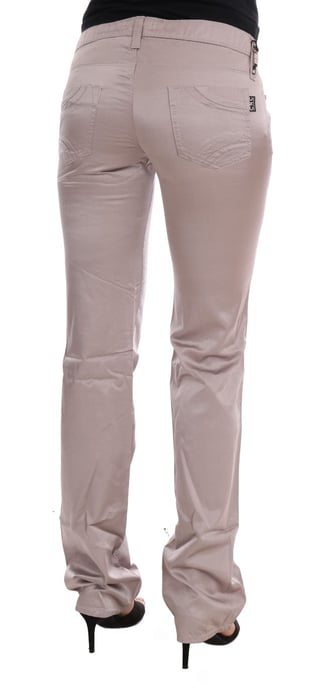 Costume National Beigekleurige Katoenen Slim Fit Jeans - Image 4