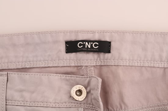 Costume National Beigekleurige Katoenen Slim Fit Jeans - Image 6