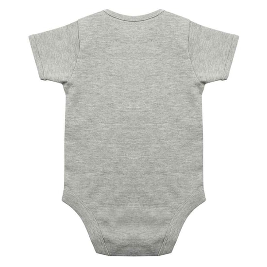 Larkwood Baby Heather Body met korte mouwen (Heide Grijs) - Image 2