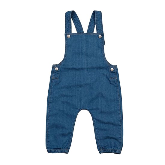 Babybugz Baby Rocks Denim Dungarees (Denim Blauw) - Image 1