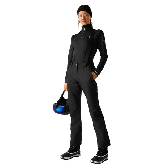 Dare 2B Womens/Ladies Diminish Waterproof Insulated Ski Trousers (Black) - Image 1