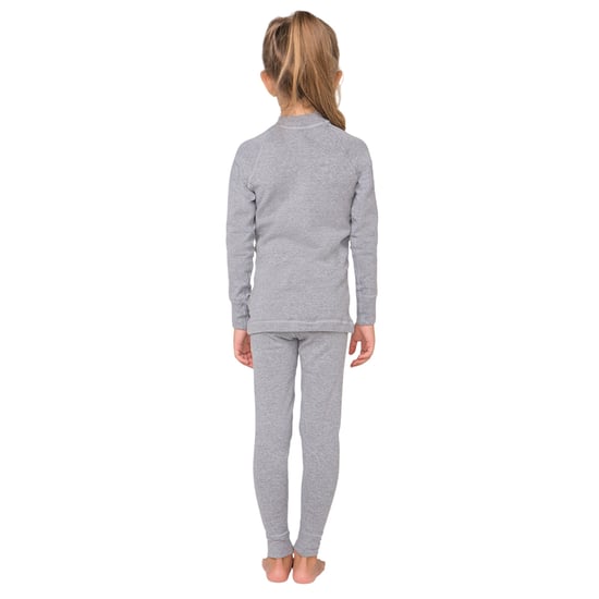 Meteor Thermoactieve onderlagen voor kinderen/kinderen (Grijs) - Image 2