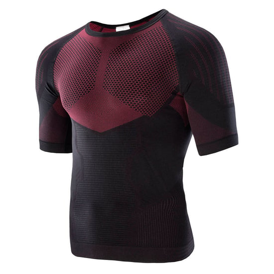 Hi-Tec Heren Hano Thermo Top (Donkerrood/zwart) - Image 3