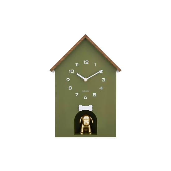 Karlsson wall clock dog house - Øcm - Image 1