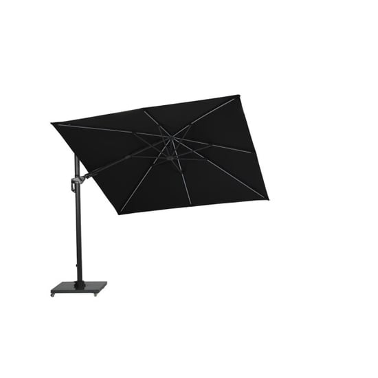 Garden Impressions Hawaii big pole ii parasol 350x350 cm carbon black royal - Image 4