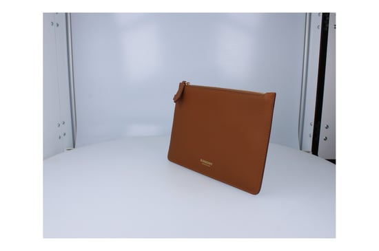 Burberry Double Faced Pouch - Tawny Brown - Image 3